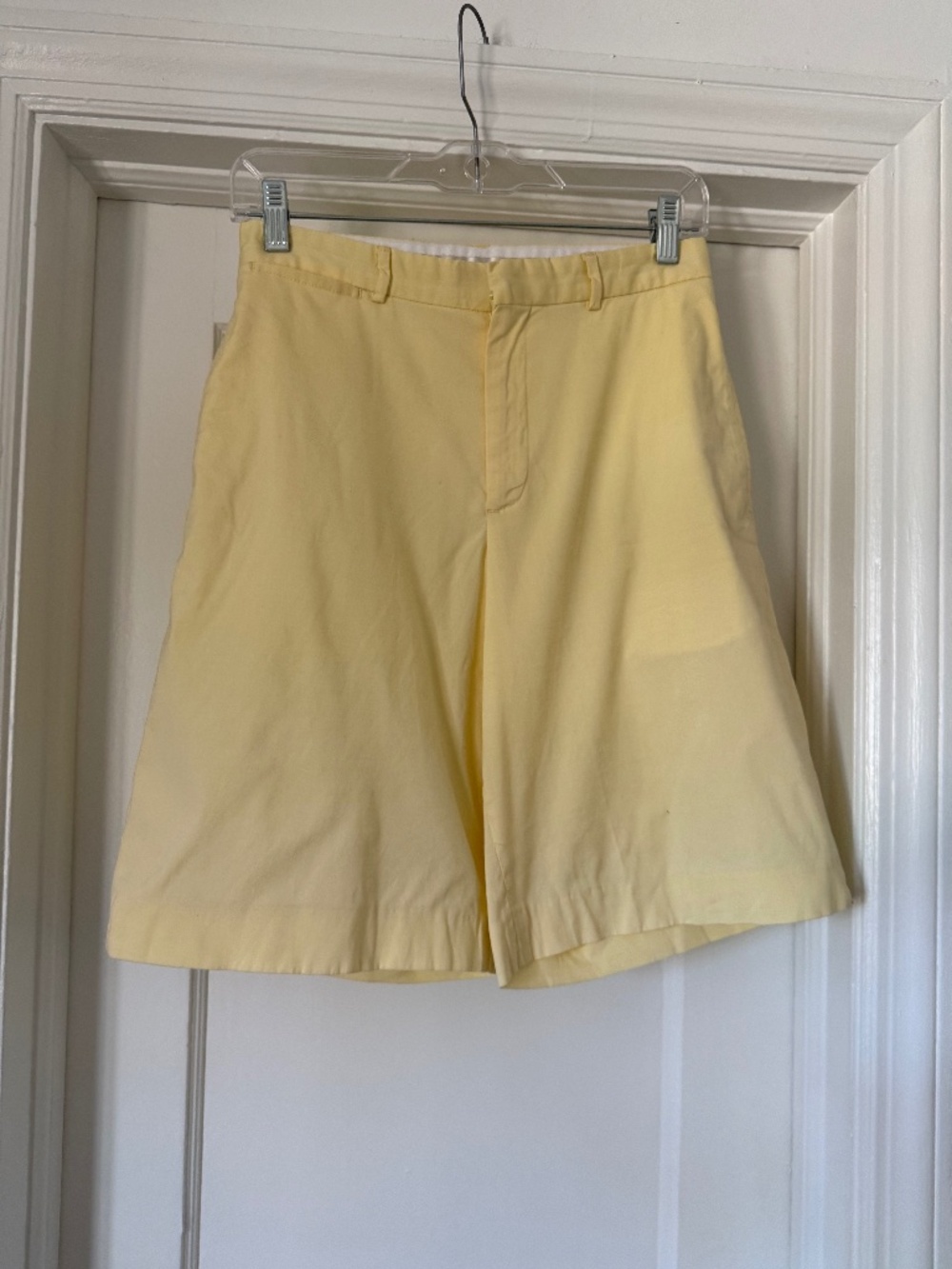 Y2K Ralph Lauren Butter Yellow Chino Shorts - 28" waist / 10" inseam